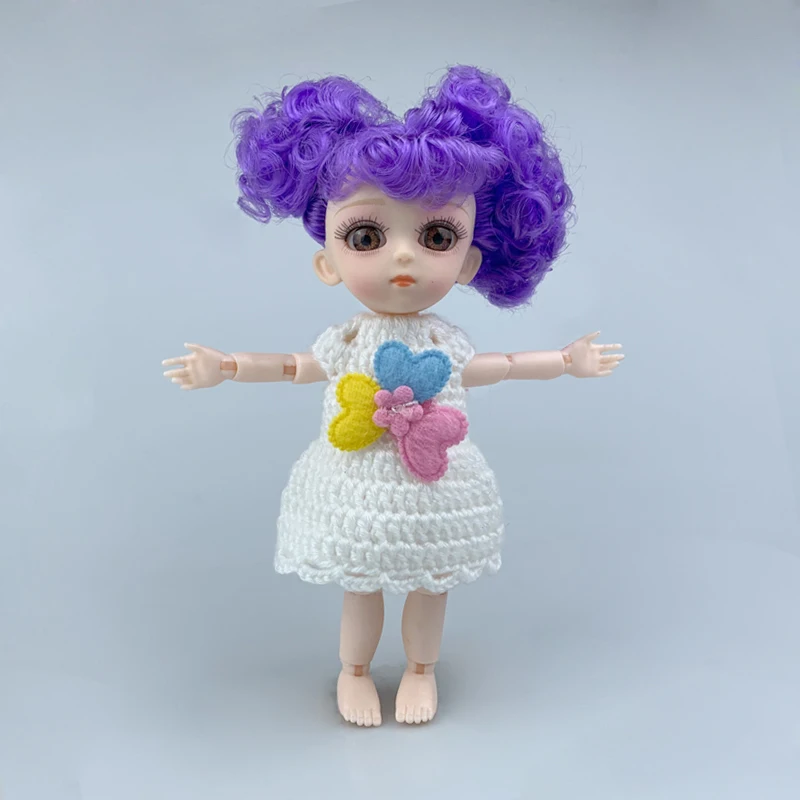 H Ручная работа 1/12 bjd кукла игрушка оригинальные девушки принцесса куклы 14 шарнир Bjd кукла игрушка прекрасные дети Рождественский подарок детские игрушки для девочек - Цвет: H