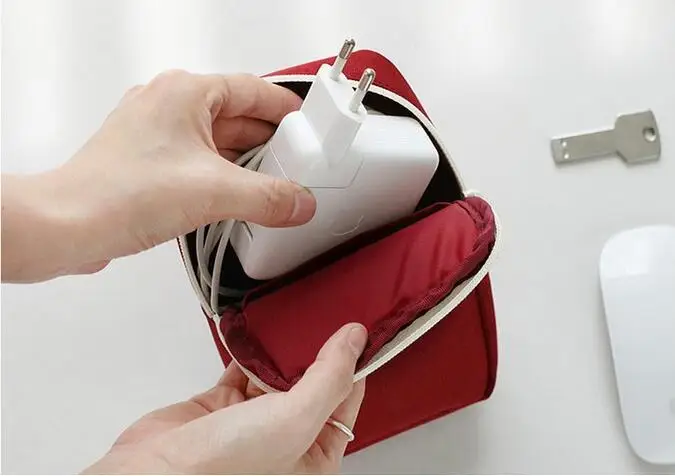 USB кабель для телефона, зарядное устройство для наушников, сумка, портативное цифровое устройство, органайзер, наушники для путешествий, кабель, цифровые сумки для хранения, SN-47