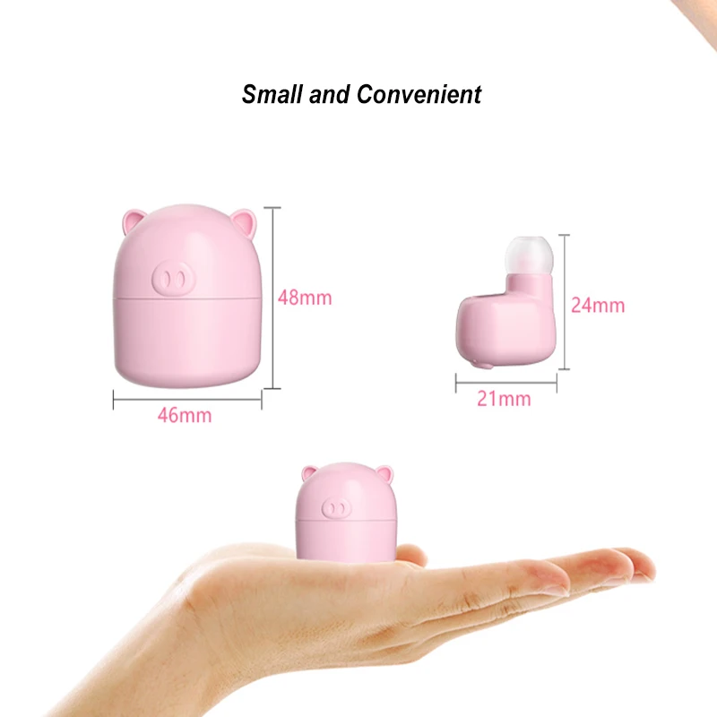 IPhox Lovely Pig Bluetooth наушники с мини беспроводной зарядной коробкой Спортивная bluetooth