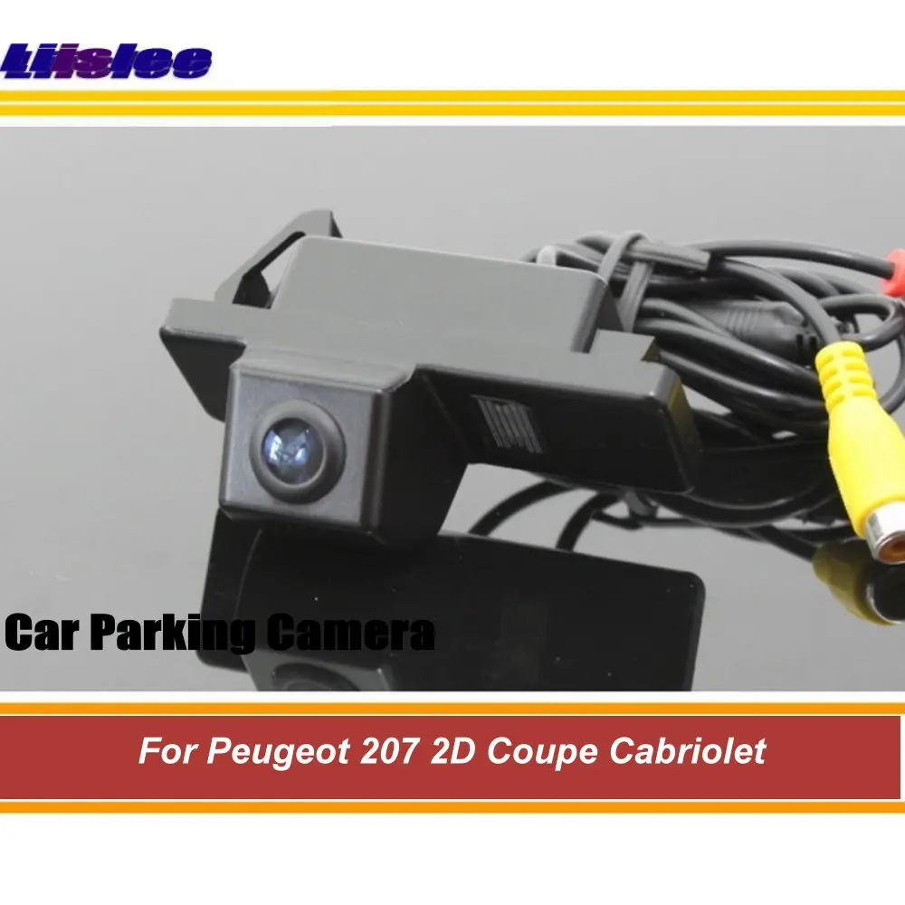 Фото Автомобильная камера заднего вида для Peugeot 207 Coupe кабриолета хэтчбека парковки HD