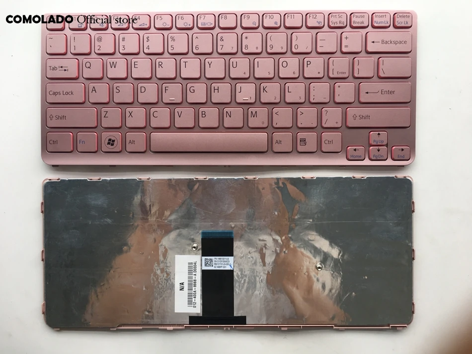Английская клавиатура для SONY VAIO SVE 14 SVE14 SVS14 SVE14AA12T SVE14A18 SVE14A17 SVE14A16 розовая US Layout |