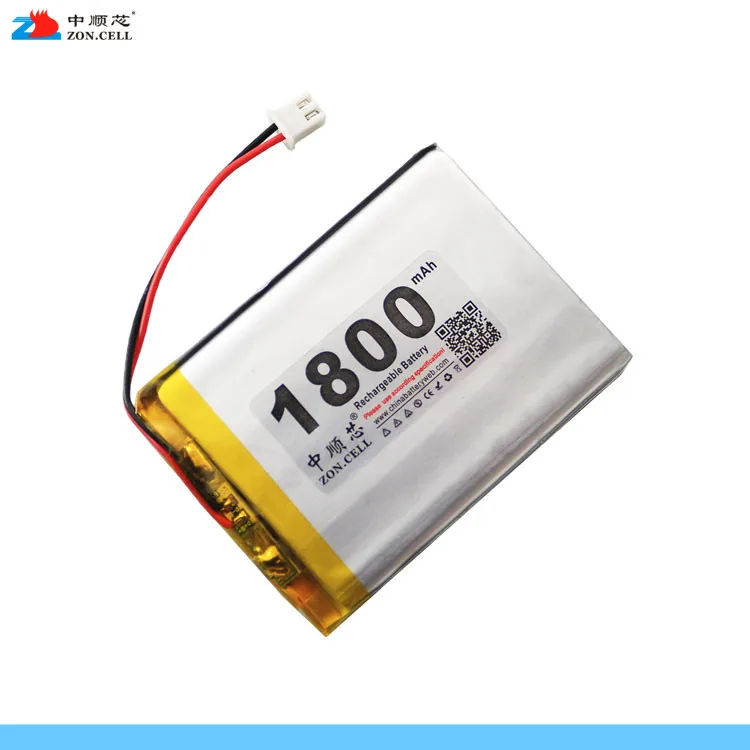 Литий-полимерный аккумулятор 1800 мач 415068 3 7 в 405070 вспышка GPS устройство для чтения