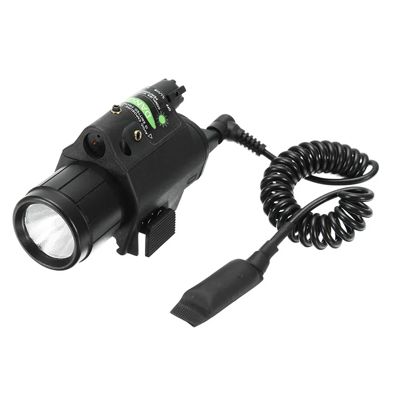 

New Green Laser Sight Dot Scope 300 Lumen LED Flashlight Combo Tactical Picatinny 20mm Rail Mount