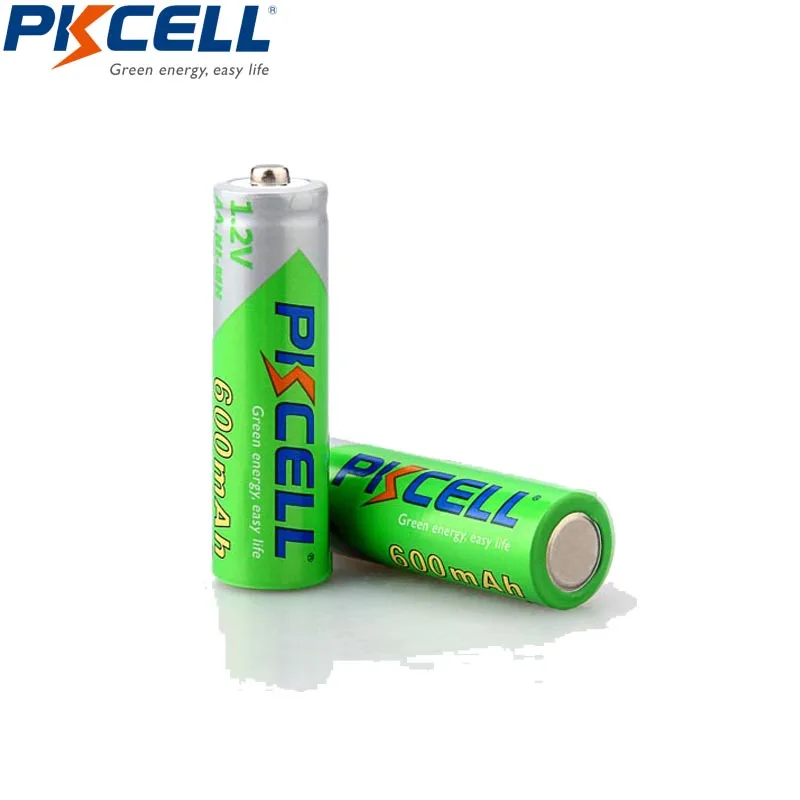 4 шт aa nimh 1,2 v перезаряжаемая батарея 600mah Ni-MH 1,2 Вольт низкая самозаряжаемая батарея LSD батарея для фонариков игрушек