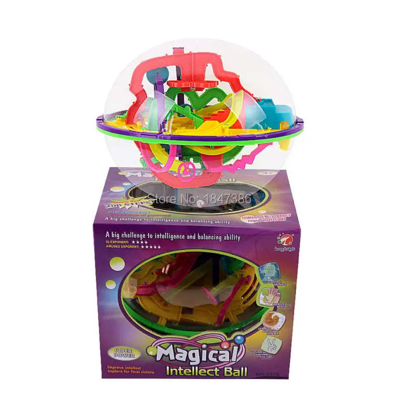 208 барьеры 3D пазл шар из плекса волшебный Интеллектуальный Обучающие игрушки