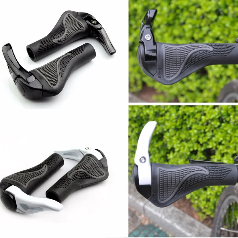 1 пар/up. велосипедная рукоятка в форме рога противоскользящие резиновые ручки для