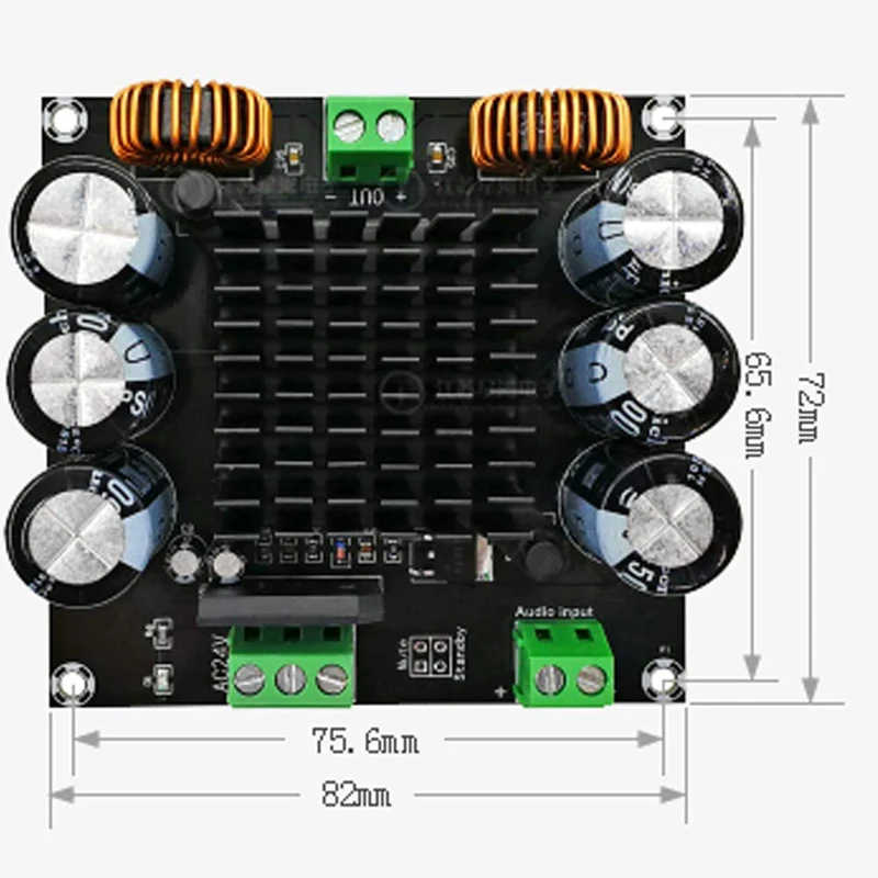 XH M253 420 Вт моно плата цифрового усилителя TDA8954TH BTL модуля режима для Arduino