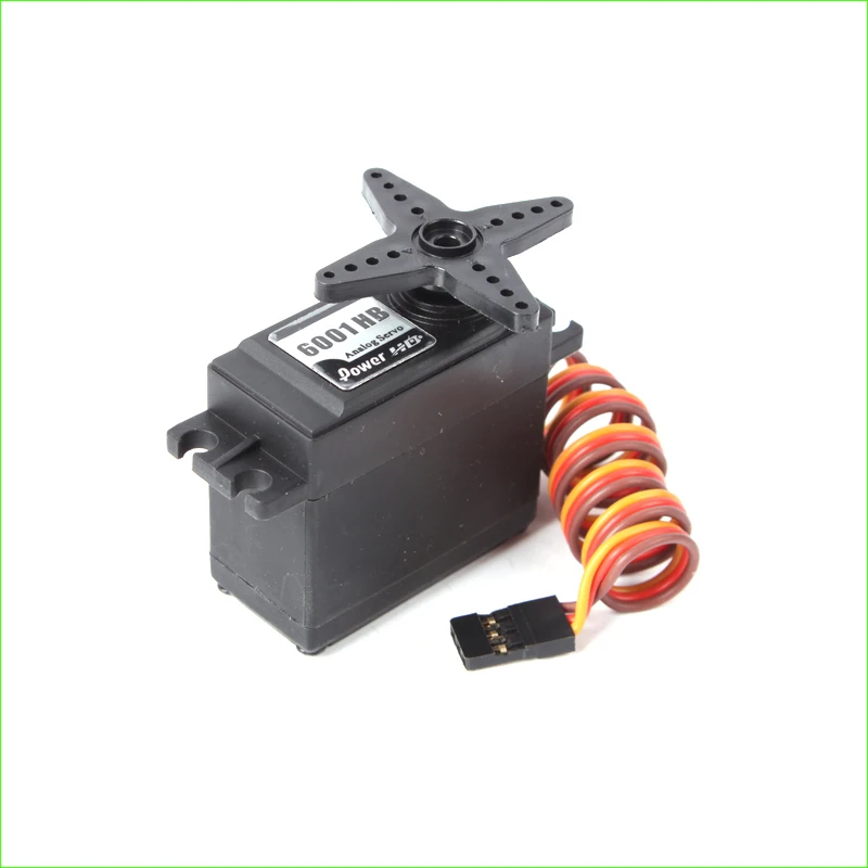 Мощность HD 6 7 кг 43g Аналоговый сервопривод HD-6001HB с пластиковой зубчатой передачей