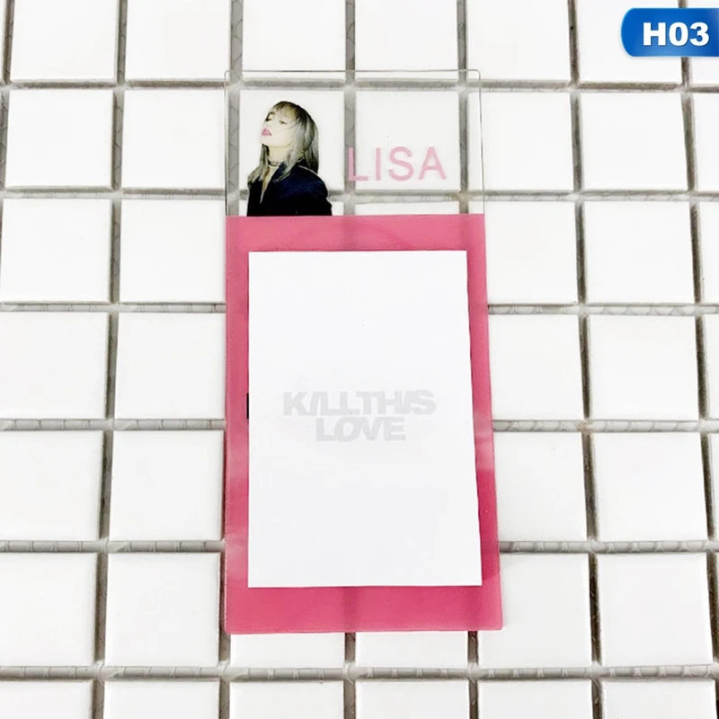 Blackpink Kill This Love Jisoo Rose Jennie Lisa альбом тот же липкий Примечание отправить сообщение-pad Kpop вентиляторы подарок