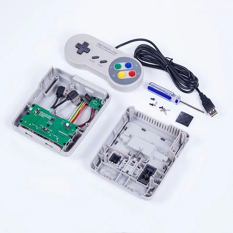 Чехол Retroflag SUPERPi чехол J NESPi для Raspberry Pi 3B Plus (3B +)/3B|Аксессуары демонстрационных
