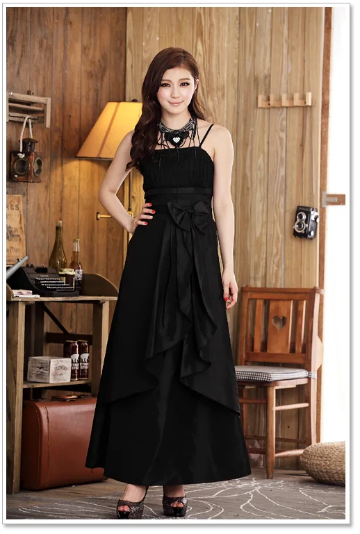 Большой размер L ~ 3XL сексуальное элегантное женское платье на бретельках с