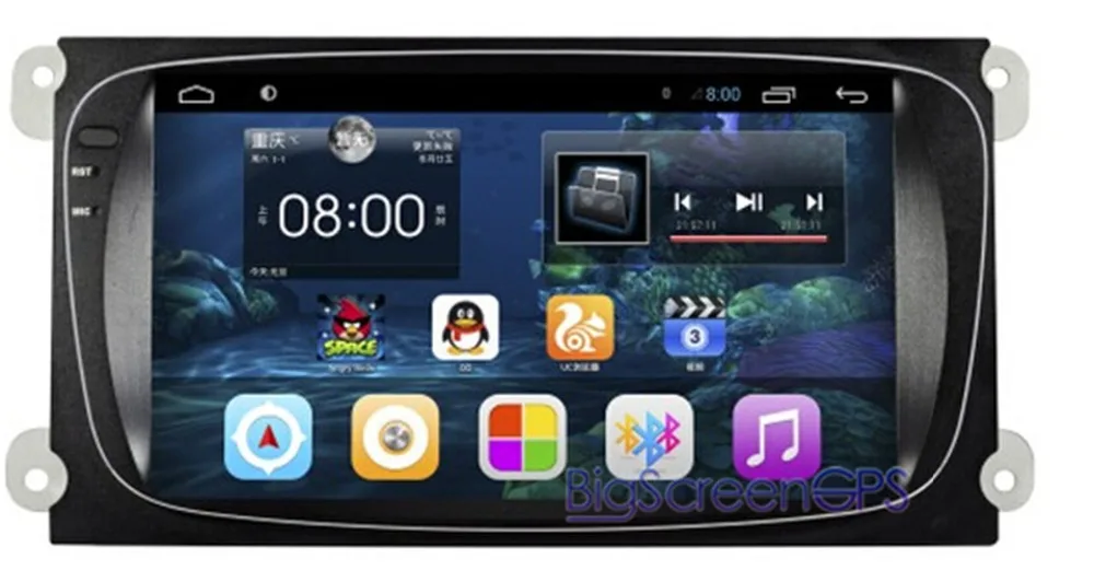 8 дюймовый Android 6 0 четырехъядерный без DVD плеера GPS навигация для Ford Mondeo