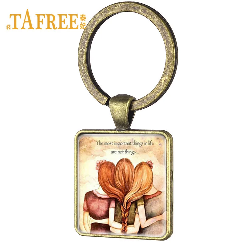 TAFREE лесной брелок для девушек искусство мечта в лесу Татуированная девушка