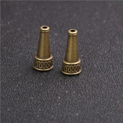 Колпачки для бусин YMLIAO, коричневые, деревянные, 25/30 мм, 8 шт.