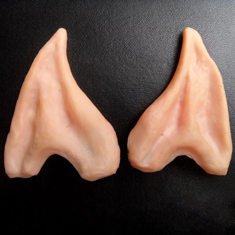1 пара волшебных/гениальных ушей Elf Ears для Хэллоуина/театральной вечеринки