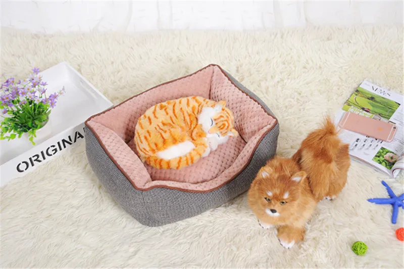 

Self-Warming Cat and Dog Bed Cushion Sofa Bed Mat for Medium large Dogs