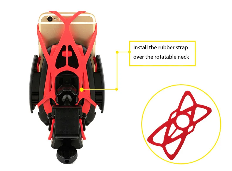Bike Bicycle Motorcycle Mobile Phone Flexible Adjust Stand Holder for Smartphone/Meizu m5s/m3s/m3/m5 note/pro 6/Samsung j5/j7/j3 | Мобильные