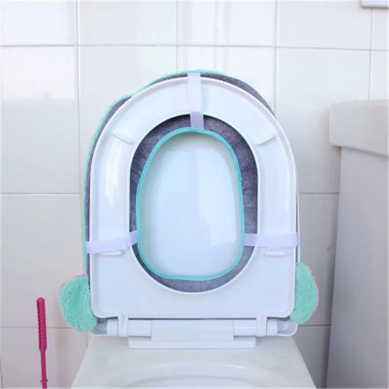 Новинка 2019 мягкий теплый водонепроницаемый чехол для ванной комнаты с милым