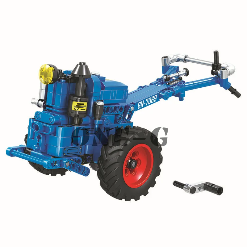 Совместимые строительные блоки legoinglys Technic 7069 248 шт кирпичи для ходьбы Тракторные