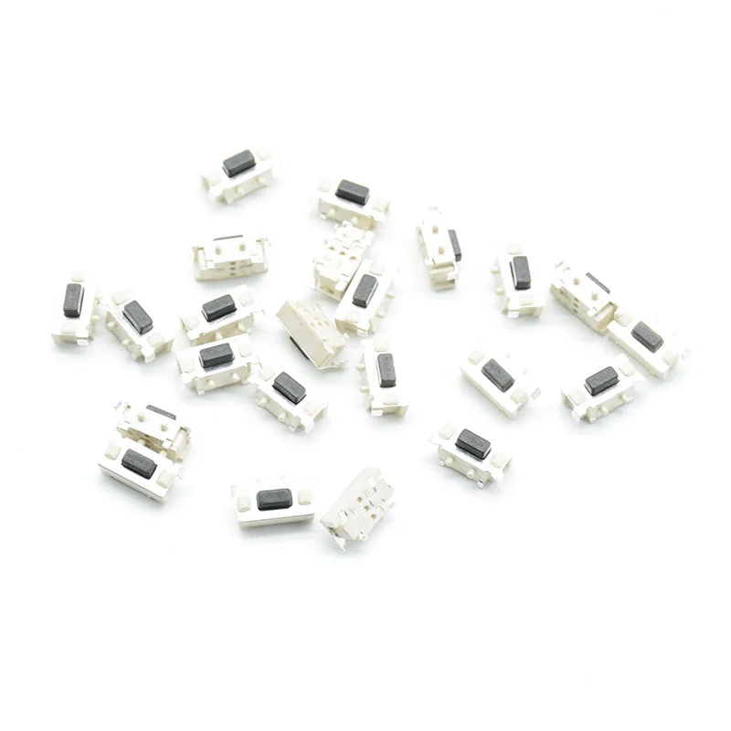 50 шт. белый черный микро тактовый сенсорный выключатель 3*6*3 5 3x6x3 SMD для MP3 MP4