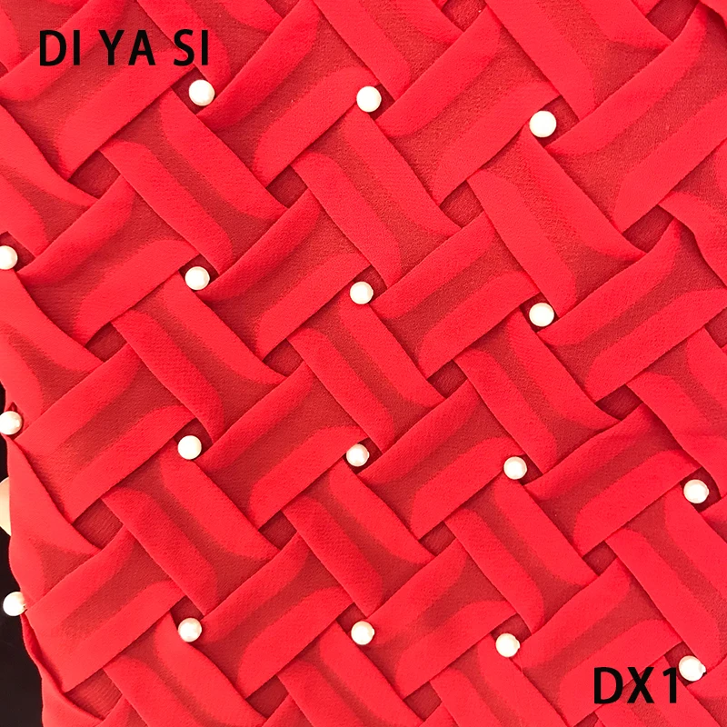 2018 новейший дизайн высокое качество Африканское шифоновое платье с кружевами