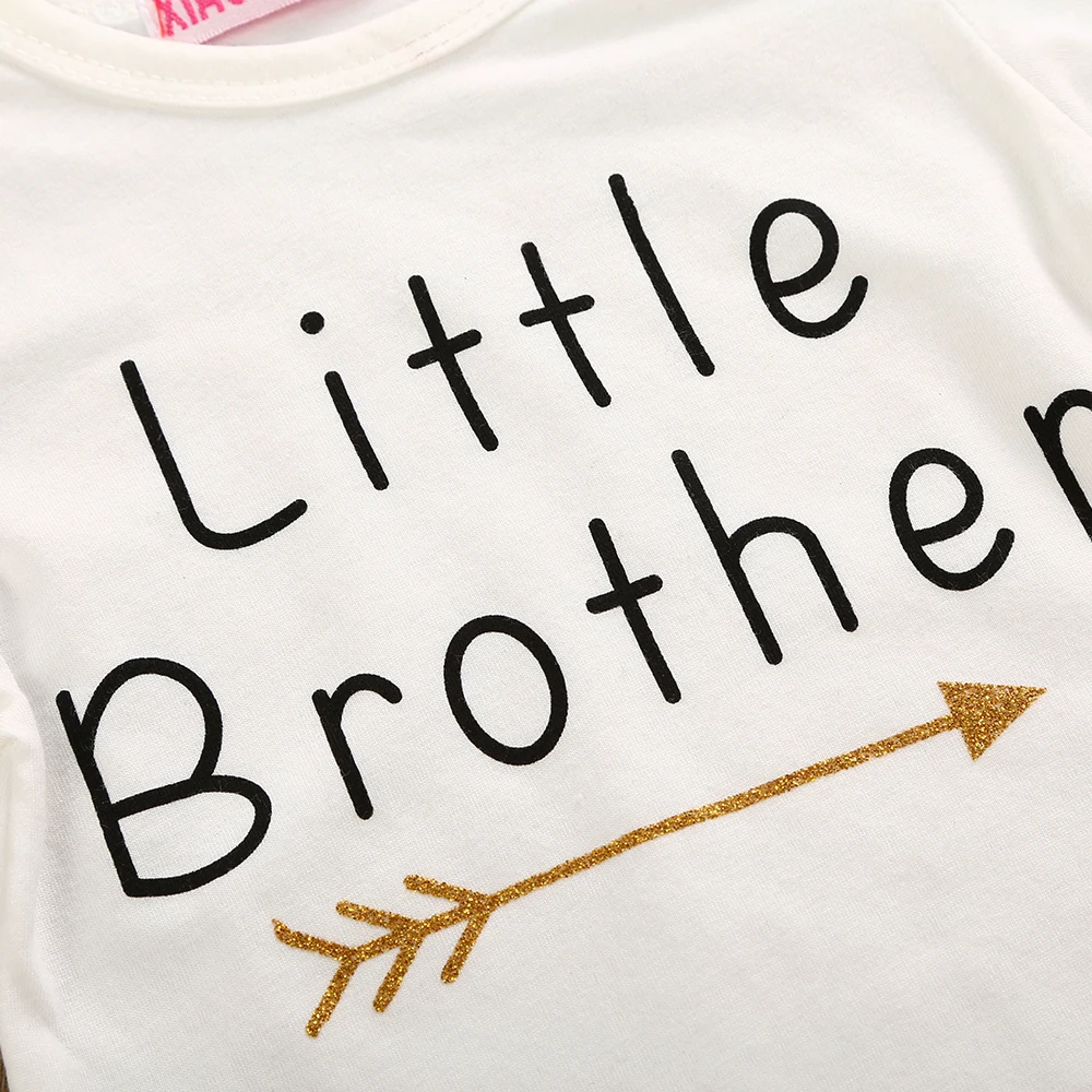 Baby Boy Clothes Cotton letter Bodysuit + Pants Newborn Girl Clothing Sets Infant 2pcs Suit Toddler Outfits | Детская одежда и
