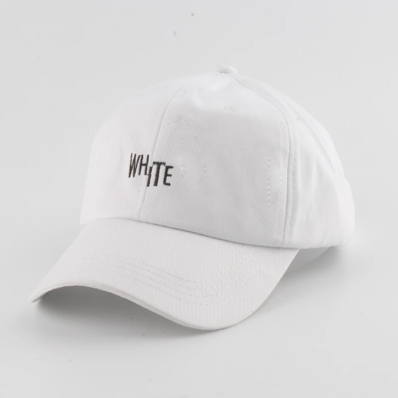 

Embroidery Black Baseball Cap Women Men Fashion Dad Hats Snapback Hip hop Cap 100% cotton Baseball Cap