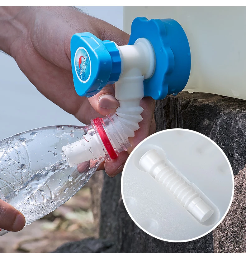 Naturehike кран Открытый Кемпинг Пикник ведро для воды резервуар для хранения 10л 12л 18л 24л пищевой PE материал баррель для воды
