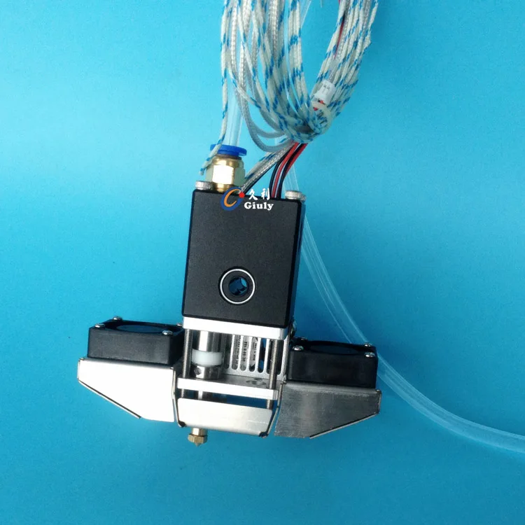Ultimaker 2+ UM2+ full printer head full metal head hot end kit single nozzle 1.75/3mm filament for DIY 3D pinter
