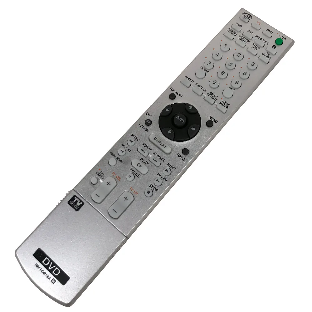 Новая замена RMT D218A для SONY DVD Регистраторы плеер Дистанционное Управление RDRHX715