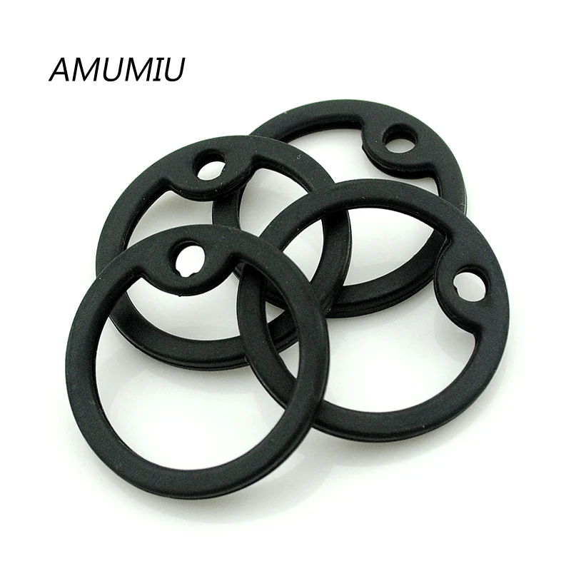 AMUMIU (10 шт.) резиновый глушитель для бирки собаки 5 см * 2 7 фурнитура и компоненты
