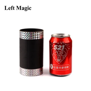 Vanishing Coke Can Magic Trick Silk and Cane Magic Prop Coke to Silk Stage Close Up Magic Props Mentalism Magic Tricks Gimmick