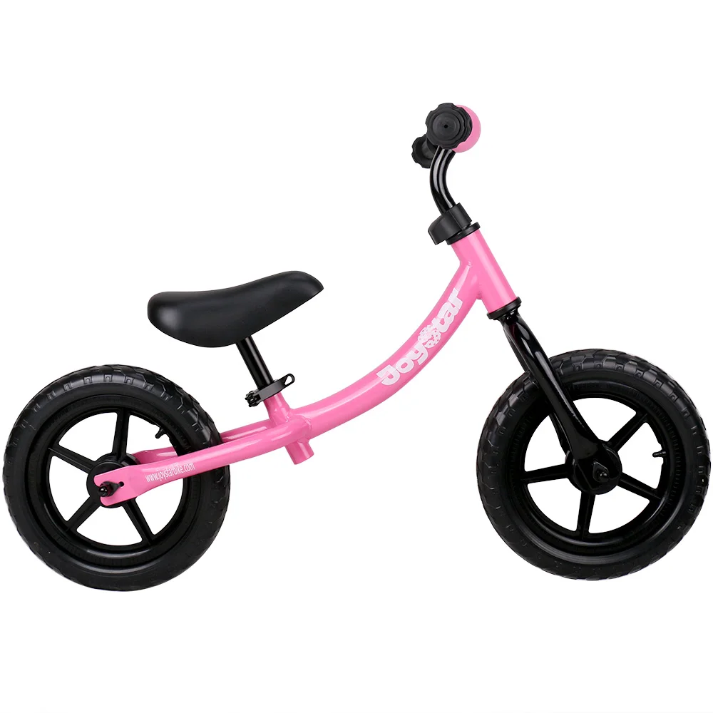 Pink Joystar детский беговел,, 10/12 дюймов, дети учатся ходить, катаются на игрушках с подставкой для ног, для детей от 6 месяцев до 2 лет - Цвет: Pink