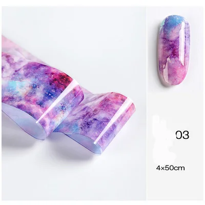 03 Стикеры 3D на ногти Nail Art DIY Небесный цвет маленькая свежая форма переводная Звездная наклейка для украшения ногтей аксессуары Z0125 - Цвет: 03