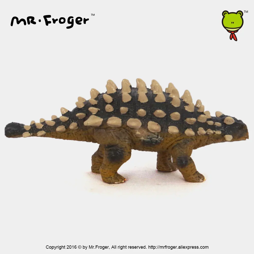 Mr.Froger Saichania модель игрушки динозавр Юрского периода милый зоопарк пластиковый