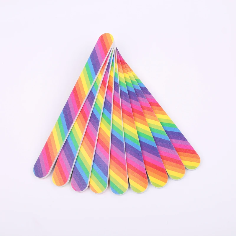 LULAA 50Pcs Nail Buffer File Styling Tools Sponge Diamond Rubbing Gel Polish Surface Files |