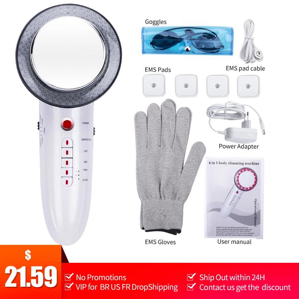 Ультразвуковая кавитация массажер для похудения и Антицеллюлитный жир горелка