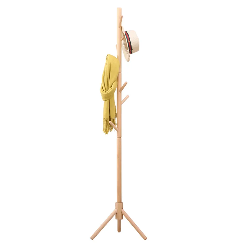 

Simple solid wood landing hanger living room bedroom simple hangers household life creative wooden hangers