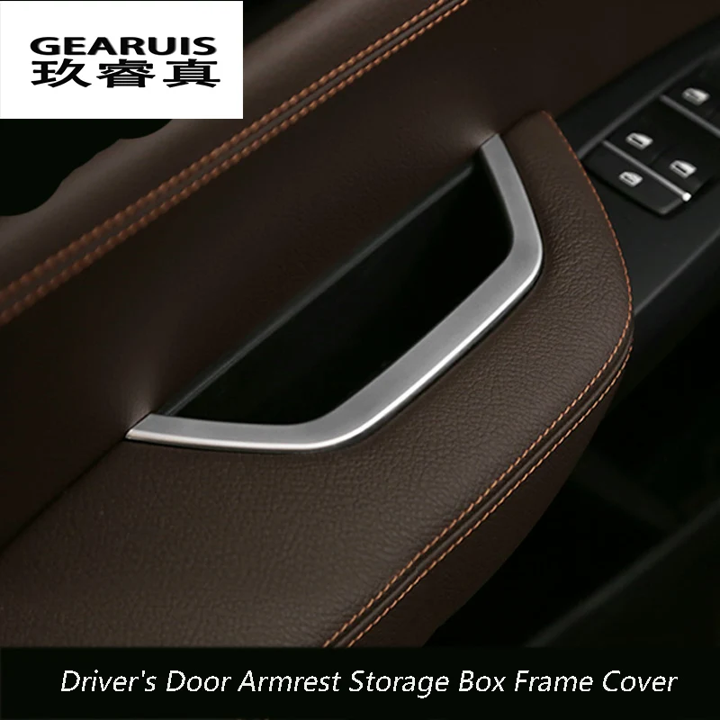 Автомобильный Стайлинг ABS Внутренняя дверь водителя подлокотник коробка для