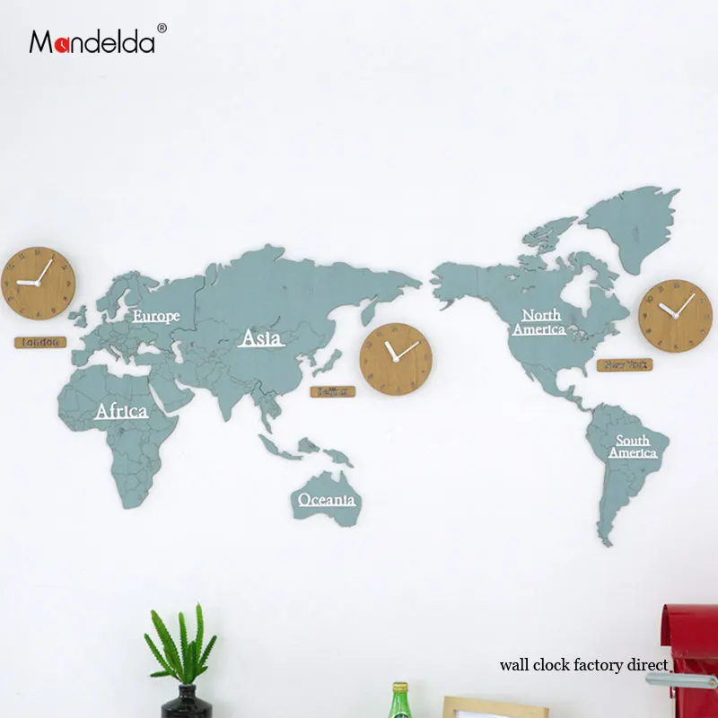 Китай Mandelda OEM большие цифровые настенные часы электронные современный дизайн