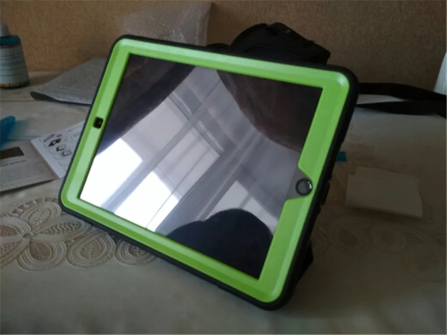 Для iPad Pro 9.7 чехол, три Слои тяжелых магнитной Wake Авто Sleep крышка Полный Средства ухода за кожей защитные Смарт Чехлы для iPad Pro 9.7