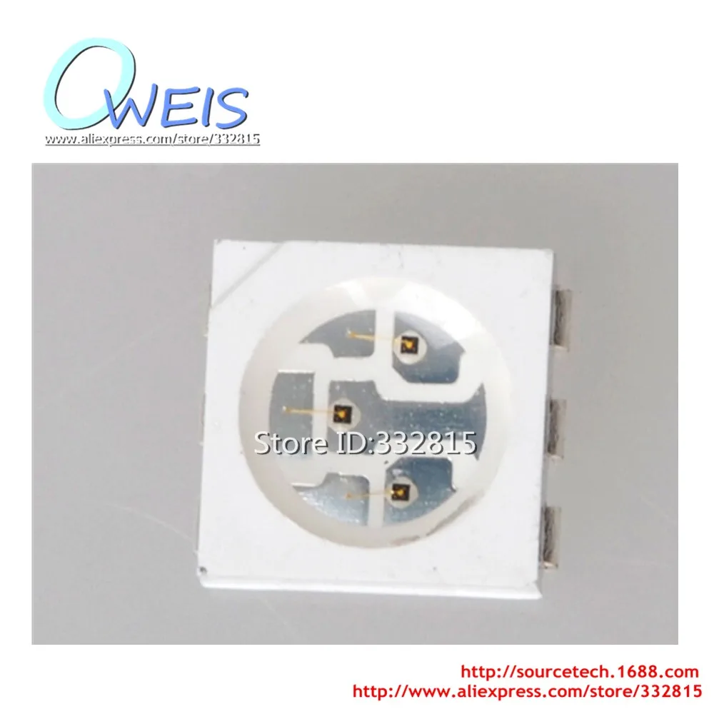 200 шт. 5050 850nm SMD 6 6pin инфракрасная лампа IR LED 1 4 5 V 150mA свет бусины Бесплатная