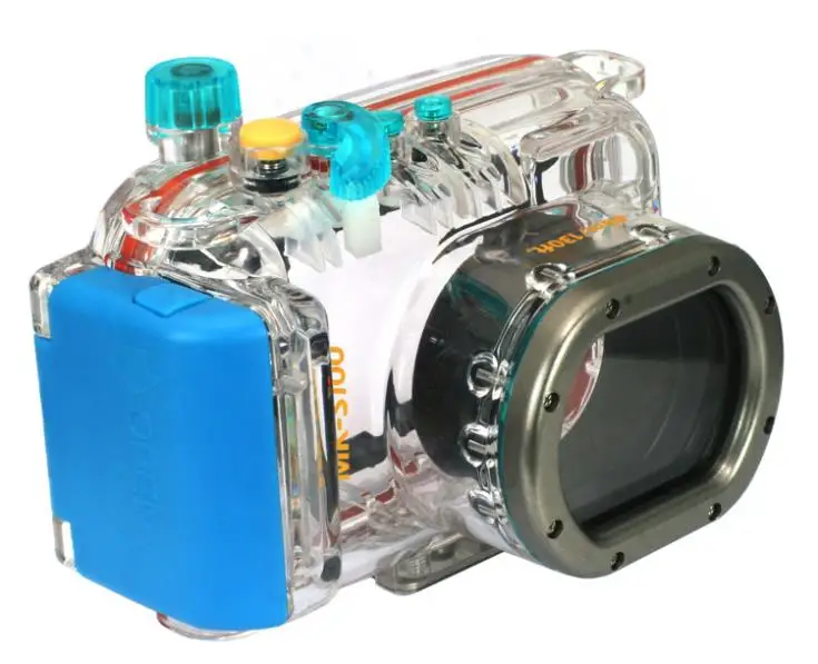 Водонепроницаемый корпус для подводного использования Камера Корпус чехол canon