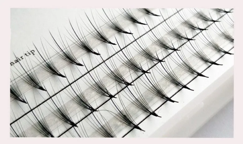 Высококачественные ресницы из искусственной норки Pteris clouds hair 7D плоские