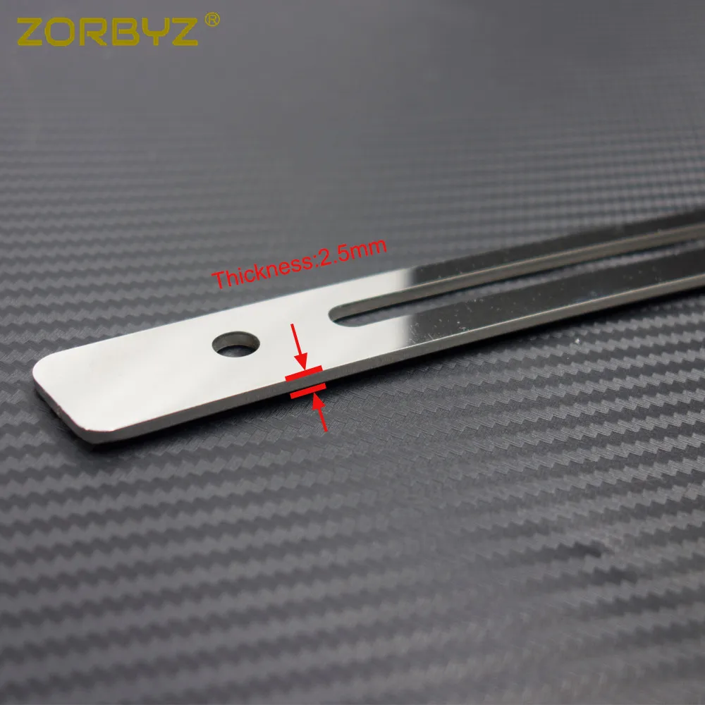 Высококачественная хромированная накладка на лобовое стекло ZORBYZ для мотоцикла