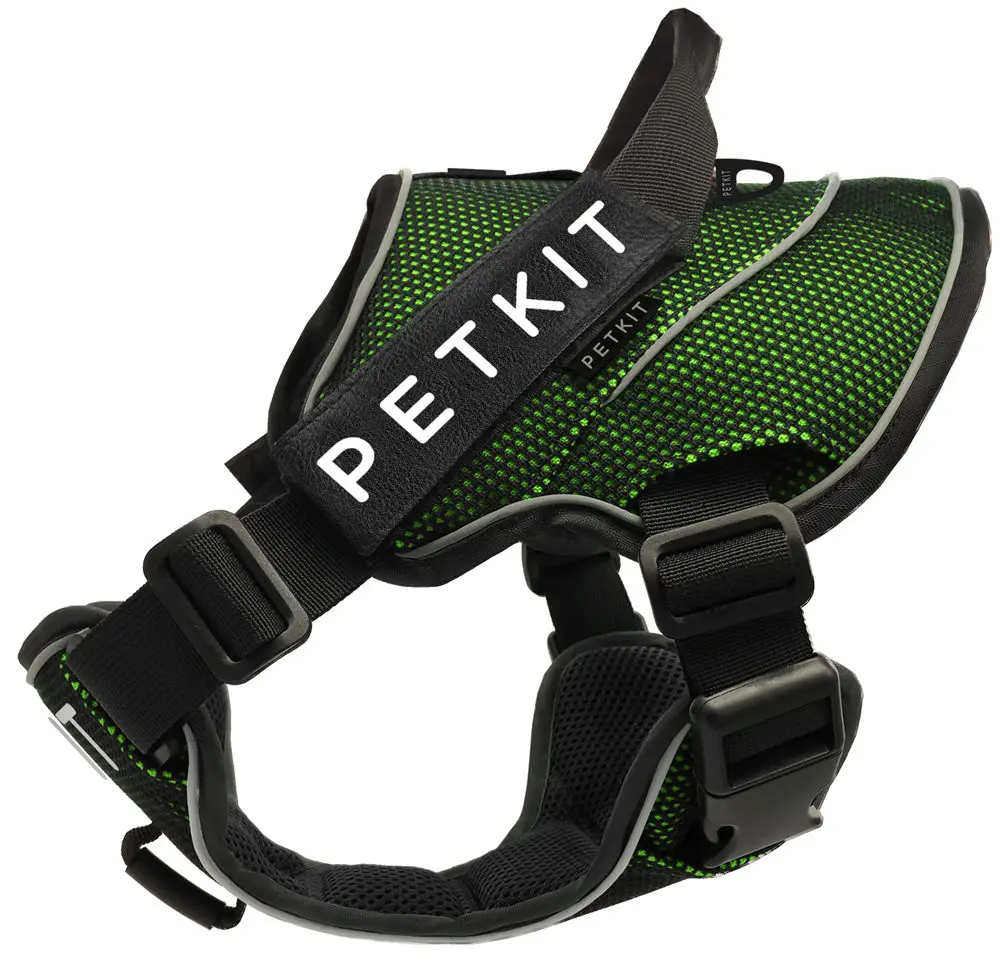 PETKIT ошейники и шлейки для домашних собак, светоотражающие сбруя-жилет для щенков, грудной клетки для маленьких и средних собак, аксессуары для собак