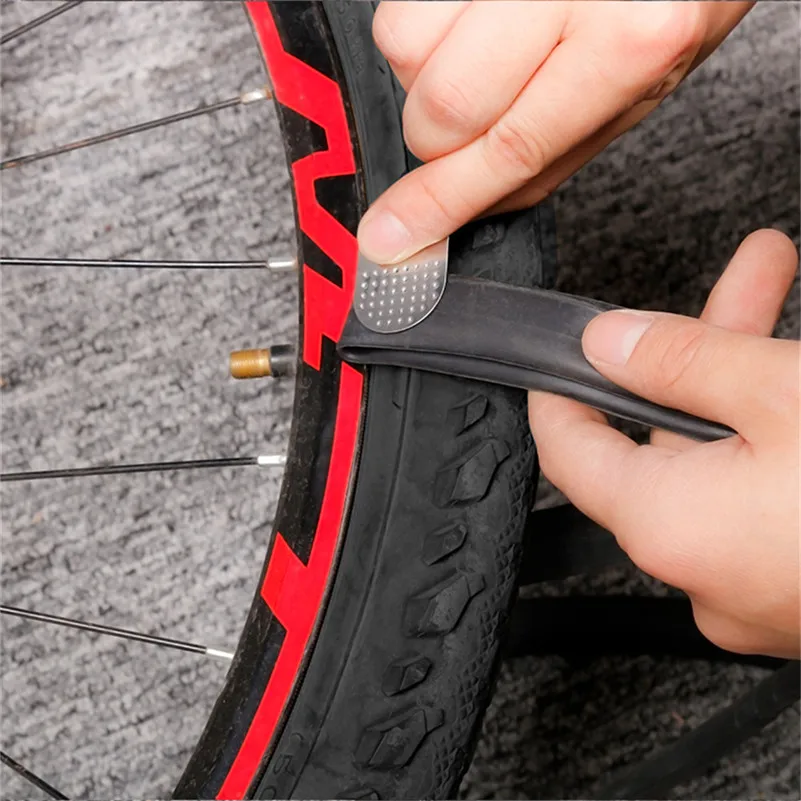 WEST BIKING Mountain Bike Tire Repair Tools Portable No Glue Chip Tyre Spoon Bicycle Road Cycling Set | Спорт и развлечения