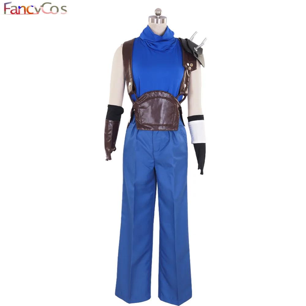 Halloween New Men's Final Fantasy VII Cloud Strife Cosplay Costume Adult Deluxe High Quality Custom Made Anime Movie | Тематическая