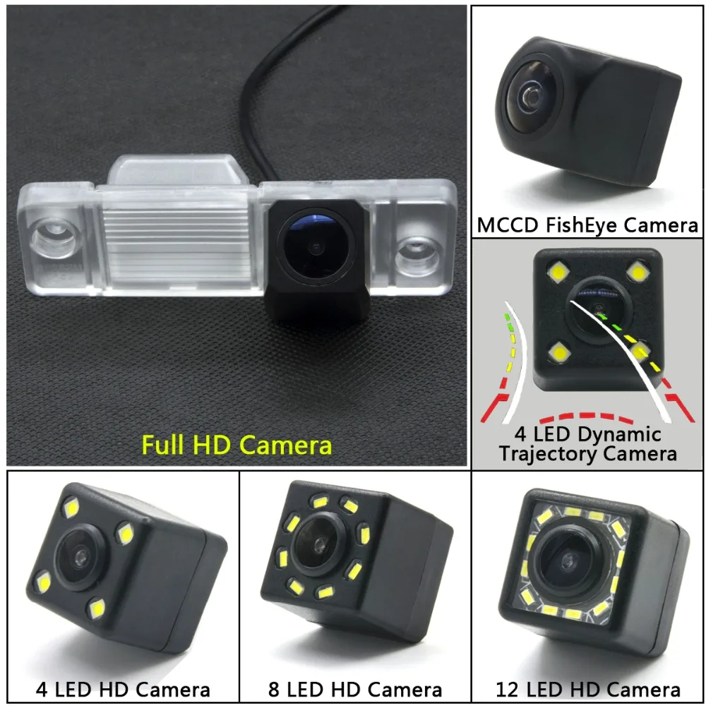 Камера заднего вида Fisheye 1080P MCCD HD Беспроводная парковочная камера для автомобилей