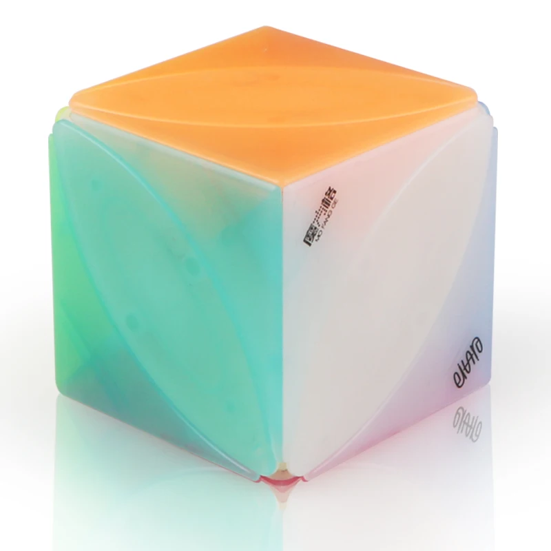 Transparent color Новое поступление QiYi Mofangge головоломка Ivy Cube первого твист кубики из листьев линии, головоломка, скоростной волшебный куб, обучающие игры подарок Cubo Magico - Цвет: Transparent color
